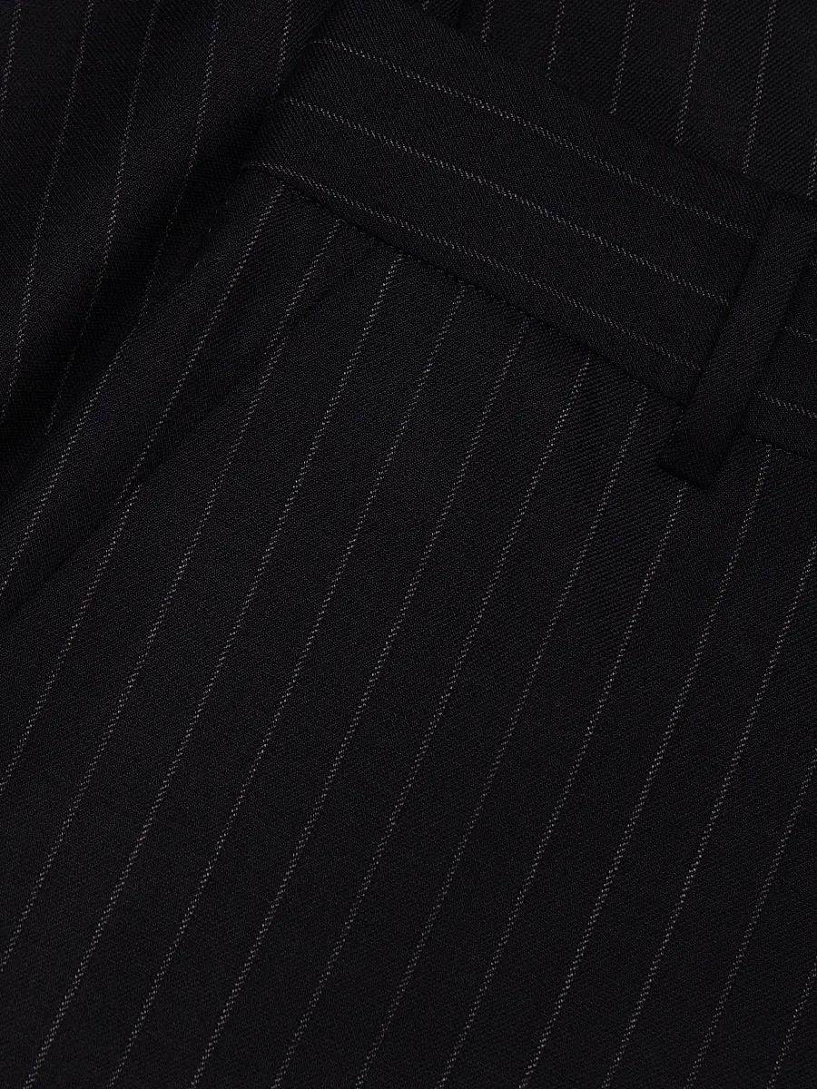 Nili Lotan Women's Bethany Pinstripe Stretch-Wool Pants | Thumbnail 7 Nili Lotan Women's Bethany Pinstripe Stretch-Wool Pants | Thumbnail 7