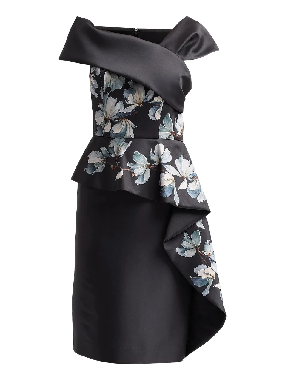 Women's Placement Print Mikado Cocktail Dress Women's Placement Print Mikado Cocktail Dress
