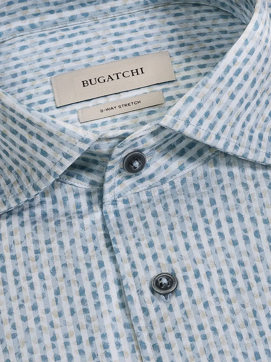 Bugatchi Men's OoohCotton Devon Long-Sleeve Shirt | Thumbnail 2 Bugatchi Men's OoohCotton Devon Long-Sleeve Shirt | Thumbnail 2