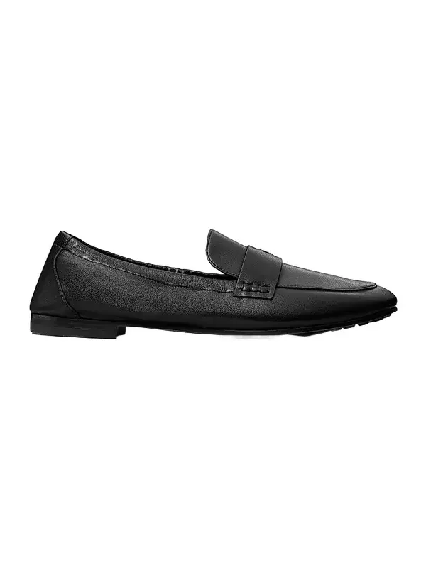 Women's Logo Leather Ballet Loafers Women's Logo Leather Ballet Loafers
