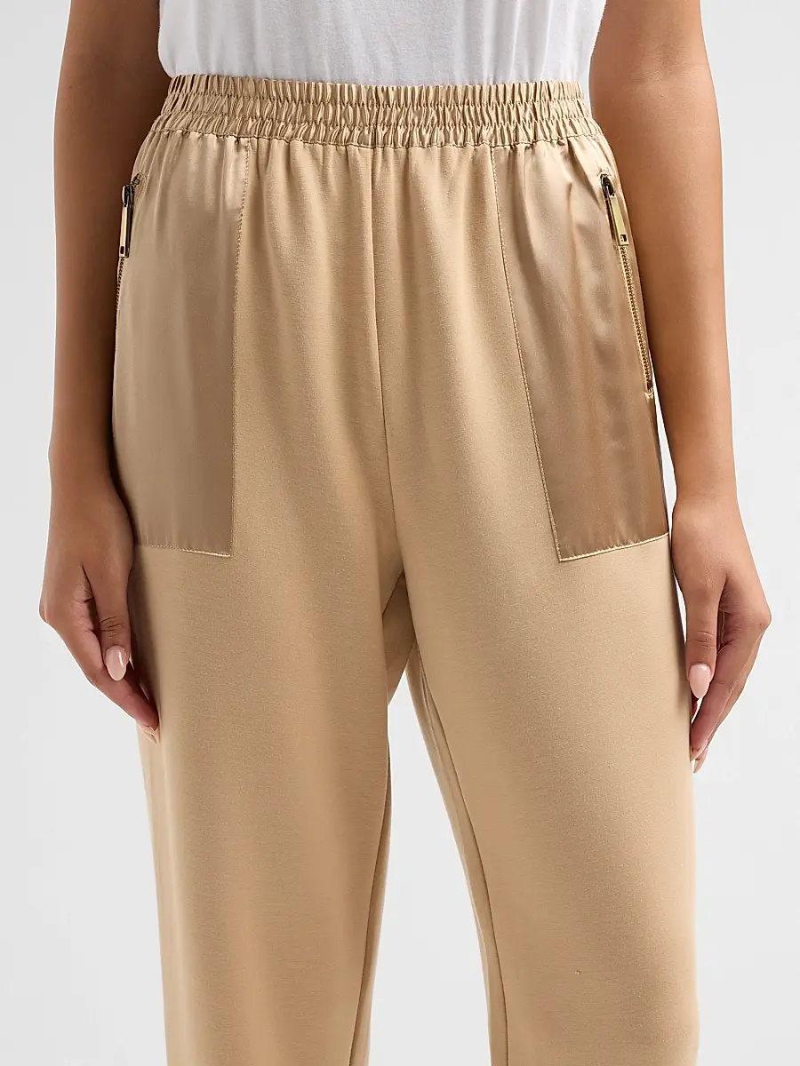 Ramy Brook Women's Frances Satin-Trim Pants | Thumbnail 5 Ramy Brook Women's Frances Satin-Trim Pants | Thumbnail 5