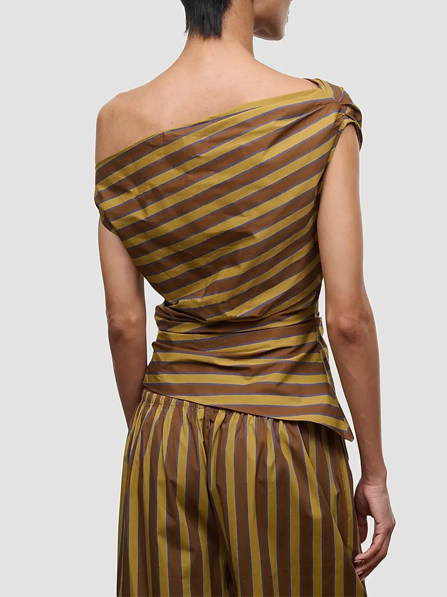 Staud Women's Phare Asymmetric Top | Thumbnail 3 Staud Women's Phare Asymmetric Top | Thumbnail 3