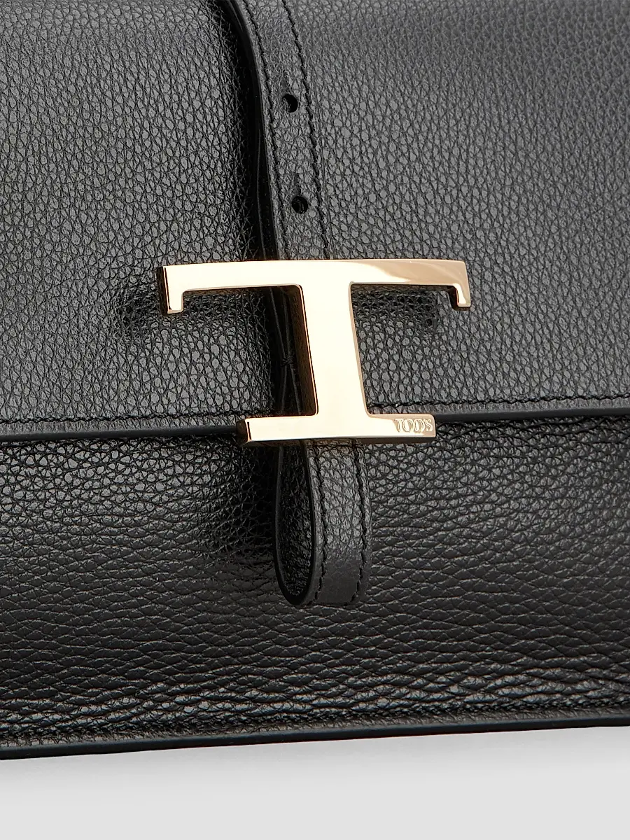 Tod's Women's T Timeless Mini Leather Shoulder Bag | Thumbnail 7 Tod's Women's T Timeless Mini Leather Shoulder Bag | Thumbnail 7