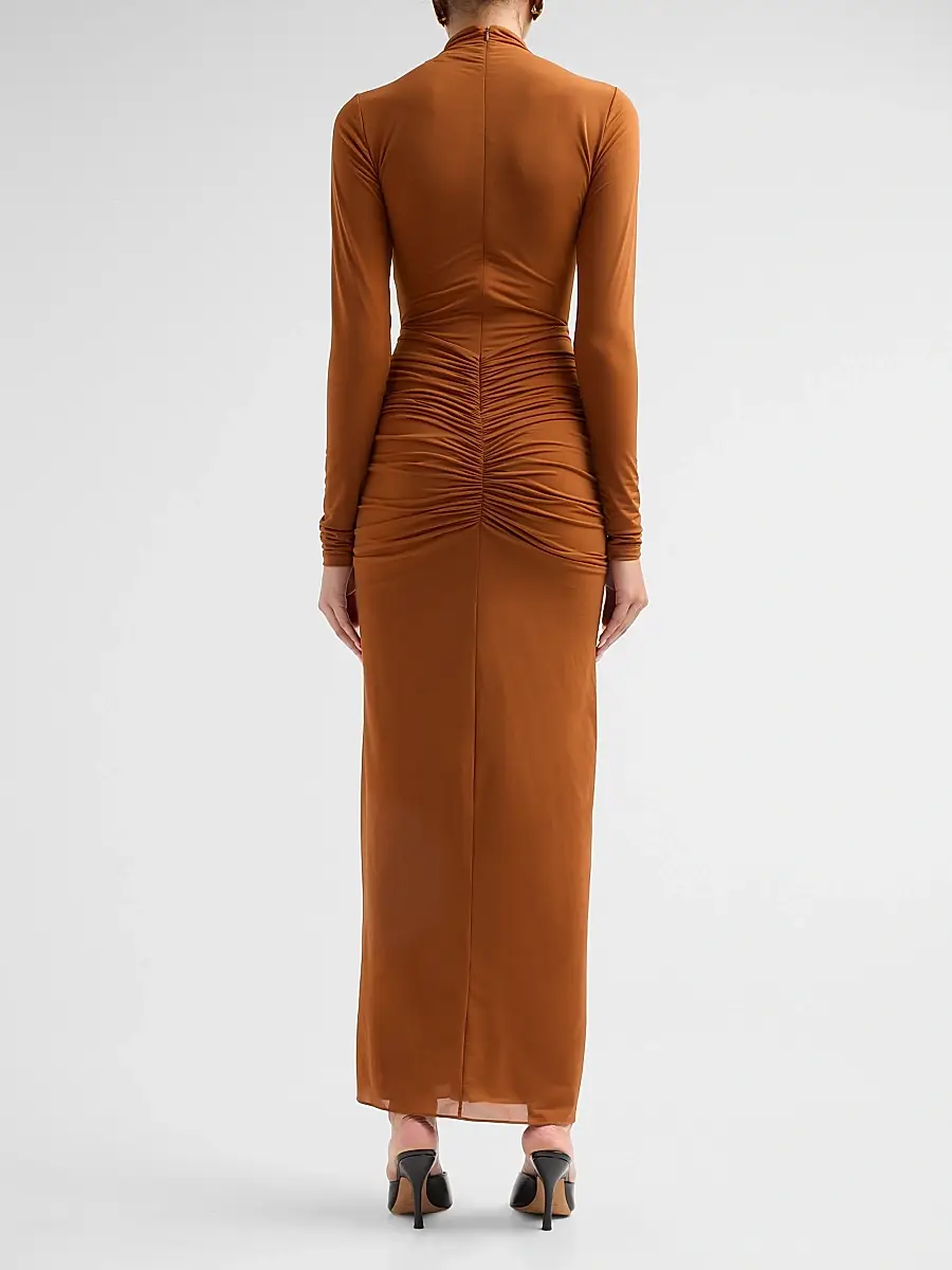 Ronny Kobo Women's Scorpio Gathered Maxi Dress | Thumbnail 3 Ronny Kobo Women's Scorpio Gathered Maxi Dress | Thumbnail 3