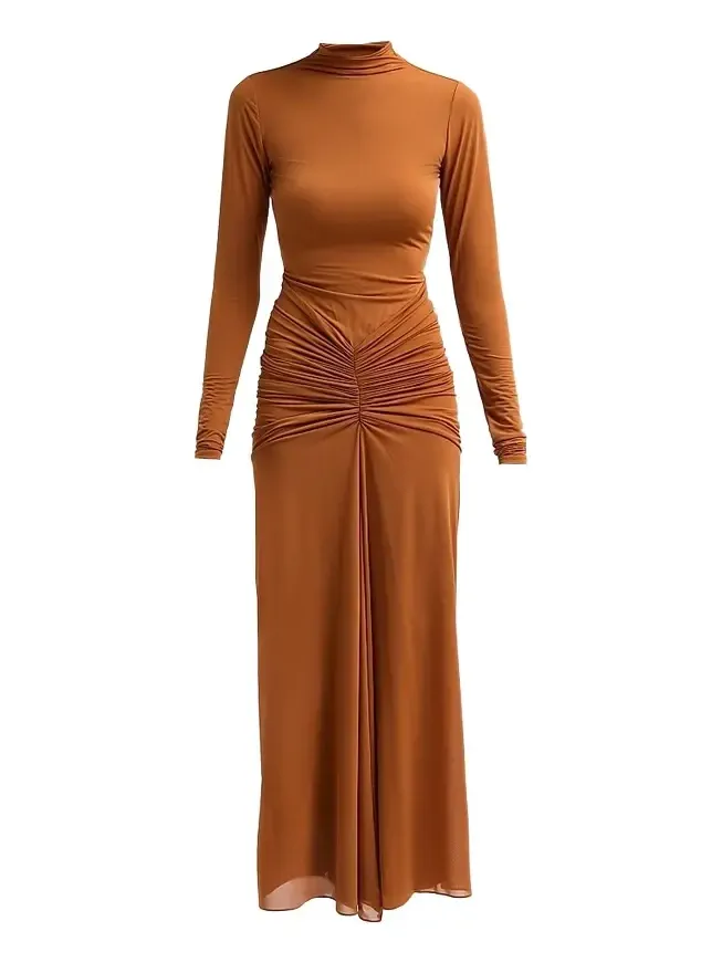 Women's Scorpio Gathered Maxi Dress