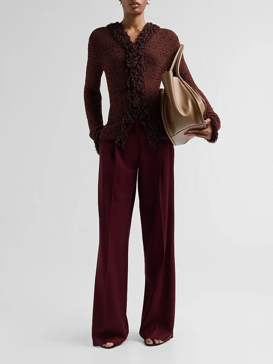 Proenza Schouler Women's Nilo Jacquard Wool Top | Thumbnail 2 Proenza Schouler Women's Nilo Jacquard Wool Top | Thumbnail 2