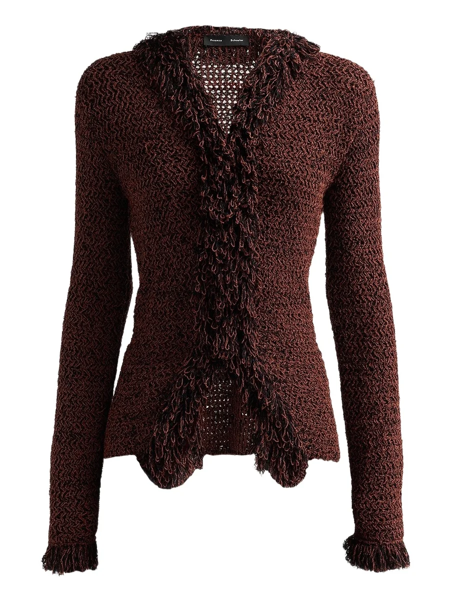 Proenza Schouler Women's Nilo Jacquard Wool Top