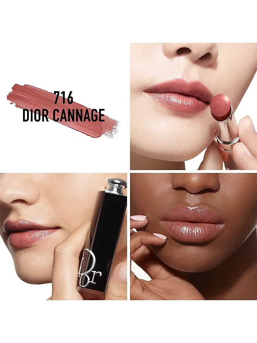 Dior Women's Addict Shine Lipstick Refill - 716 Cannage | Thumbnail 2