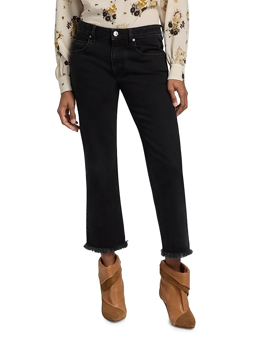 Isabel Marant Women's Ombela Slim Ankle Jeans | Thumbnail 3 Isabel Marant Women's Ombela Slim Ankle Jeans | Thumbnail 3