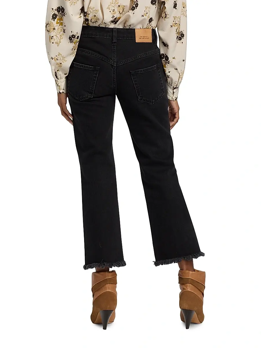 Isabel Marant Women's Ombela Slim Ankle Jeans | Thumbnail 5 Isabel Marant Women's Ombela Slim Ankle Jeans | Thumbnail 5
