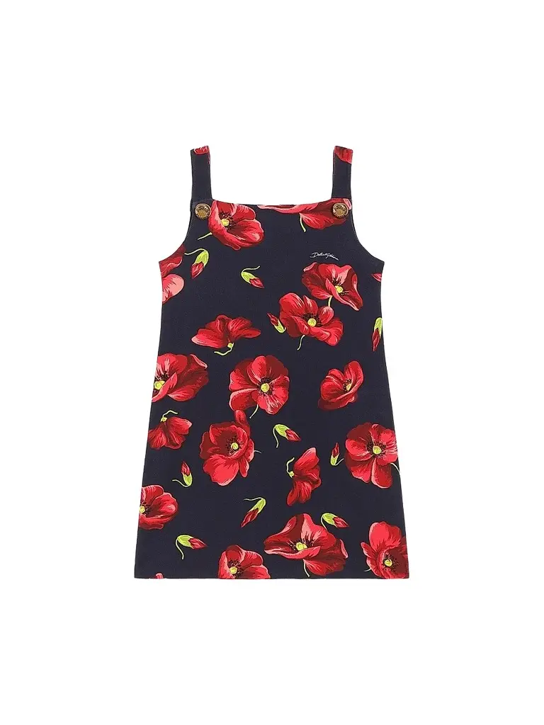 Dolce & Gabbana Little Girl's & Girl's Floral Shift Dress - Variante Abbinata | Image 1 Dolce & Gabbana Little Girl's & Girl's Floral Shift Dress - Variante Abbinata | Image 1