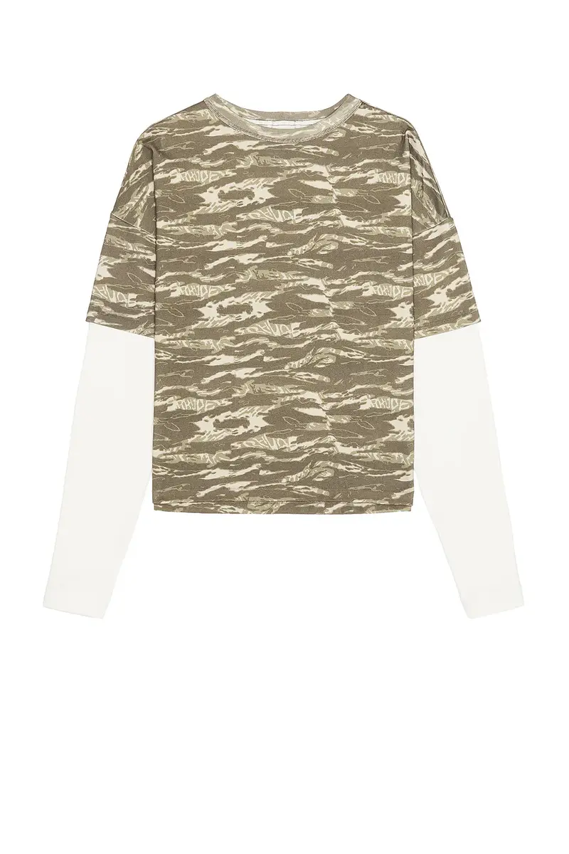 Rhude Tiger Camo Double Layer Tee | Thumbnail 4