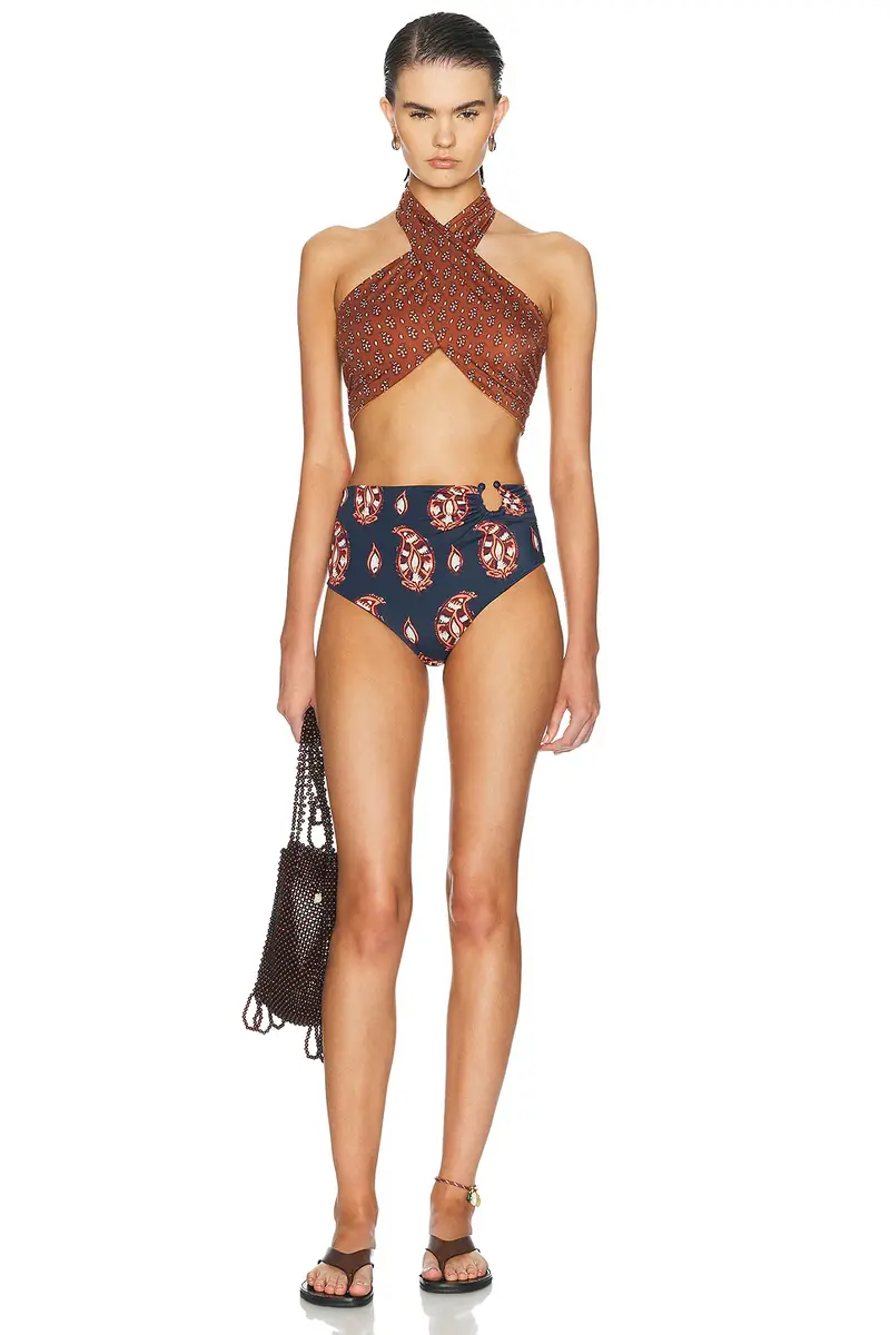 Johanna Ortiz Wrap Bikini Top | Thumbnail 4