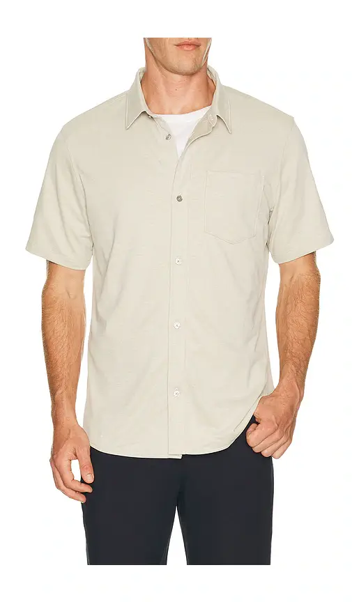 Vuori Knit Oxford Button Down Shirt | Thumbnail 5 Vuori Knit Oxford Button Down Shirt | Thumbnail 5
