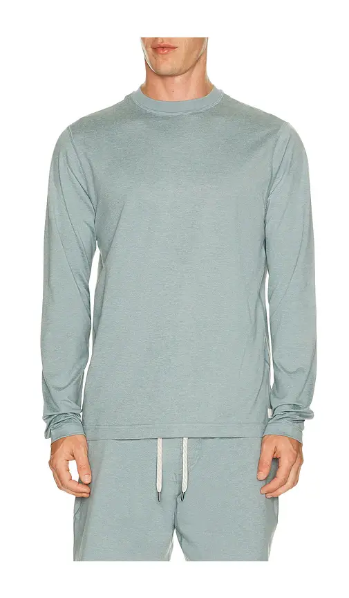 Vuori Ponto Performance Long Sleeve Tee | Thumbnail 6 Vuori Ponto Performance Long Sleeve Tee | Thumbnail 6