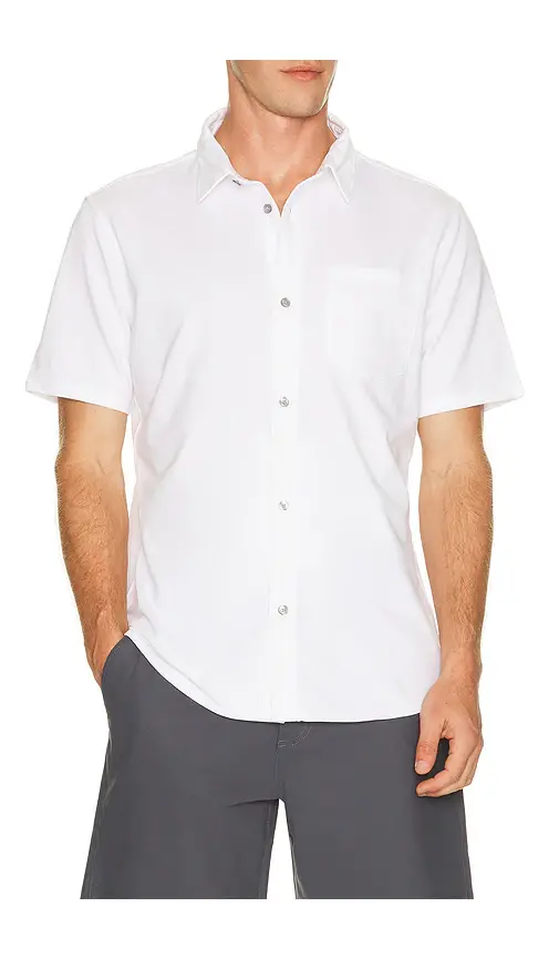 Vuori Knit Oxford Button Down Shirt | Thumbnail 5 Vuori Knit Oxford Button Down Shirt | Thumbnail 5