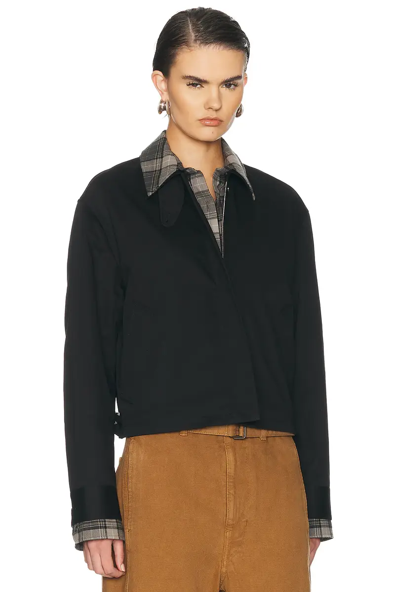 Acne Studios Odossa Twill Trench Jacket | Thumbnail 3