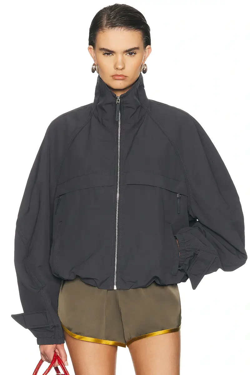 Acne Studios Odill Peach Nylon Jacket | Image 1 Acne Studios Odill Peach Nylon Jacket | Image 1