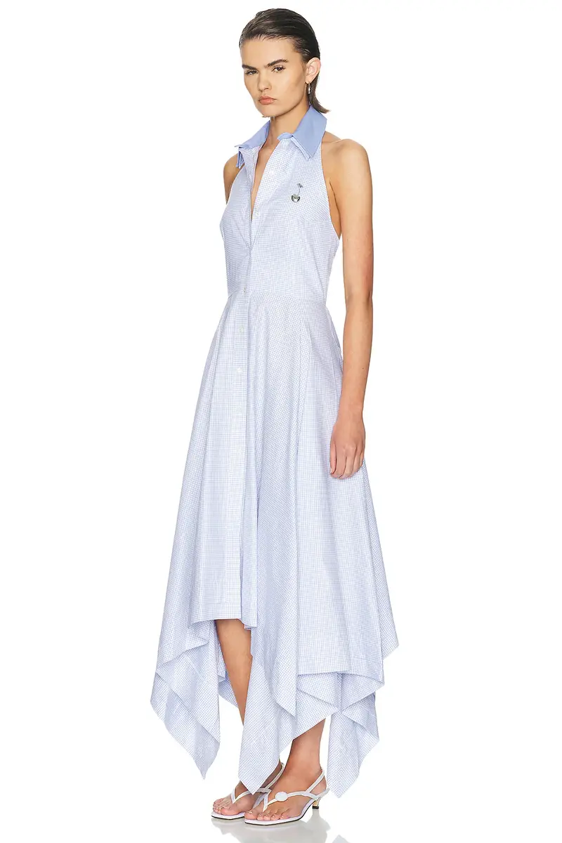 Monse Bunny Ear Tie Handkerchief Dress | Thumbnail 2