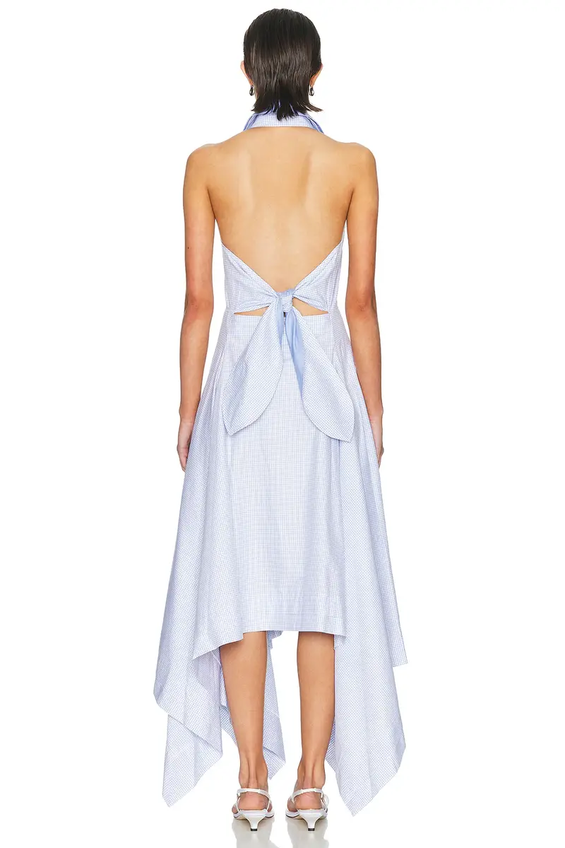Monse Bunny Ear Tie Handkerchief Dress | Thumbnail 3
