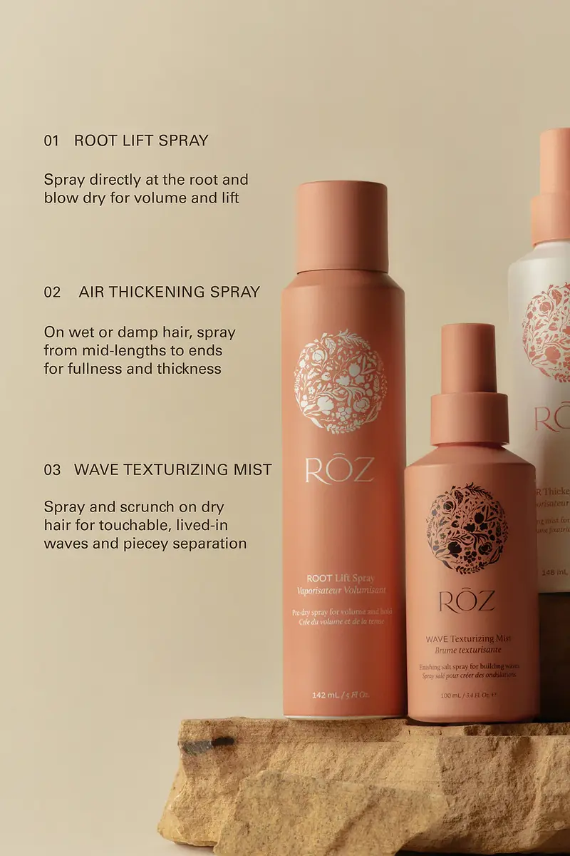 ROZ Hair Wave Ocean Mist Texturizing Spray | Thumbnail 11 ROZ Hair Wave Ocean Mist Texturizing Spray | Thumbnail 11
