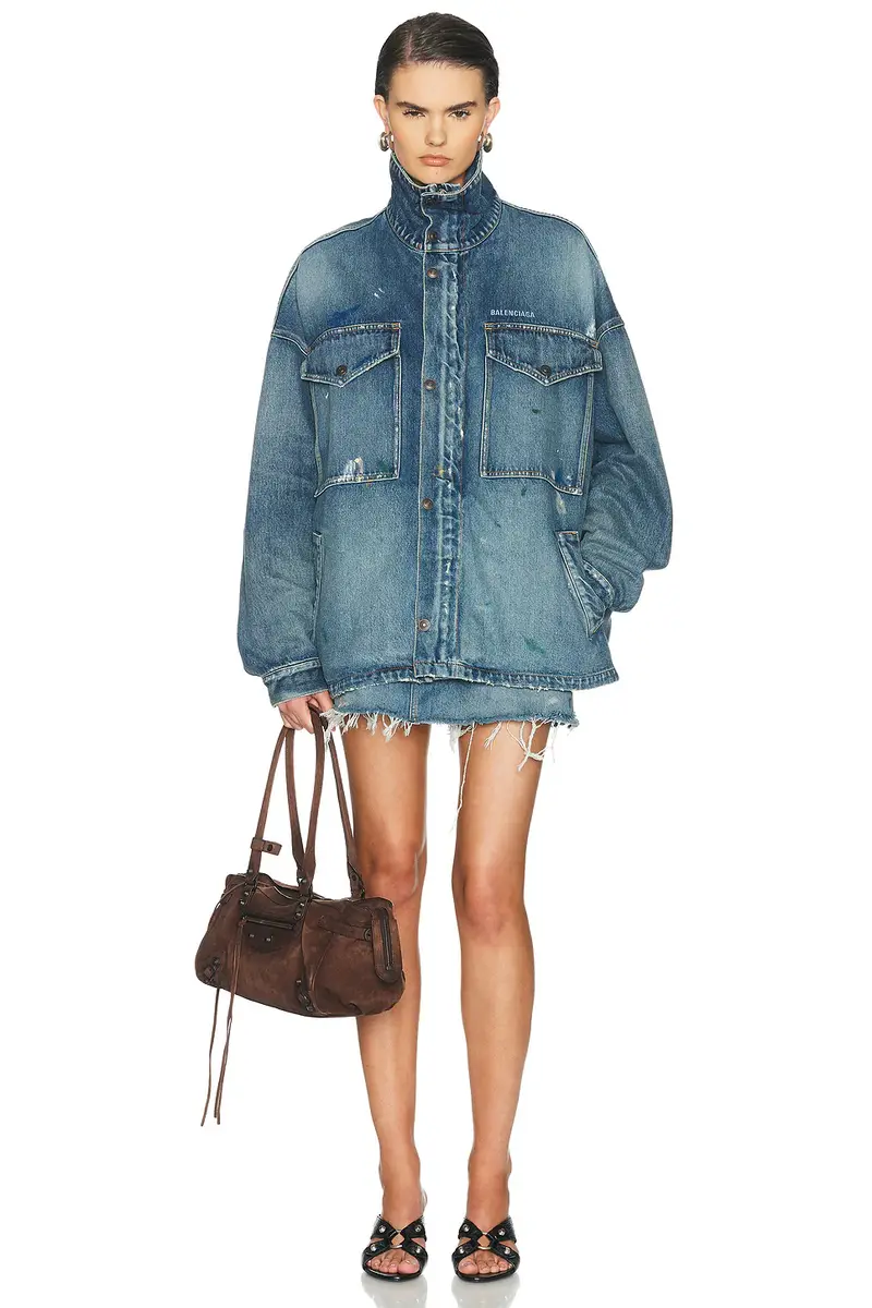 Balenciaga Denim Skort | Thumbnail 5 Balenciaga Denim Skort | Thumbnail 5