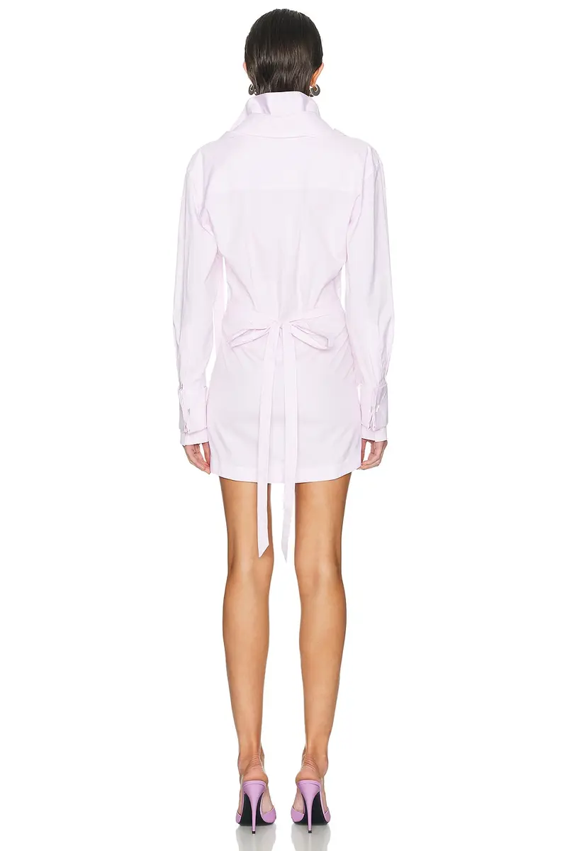 The Attico Shirt Mini Dress | Thumbnail 4 The Attico Shirt Mini Dress | Thumbnail 4