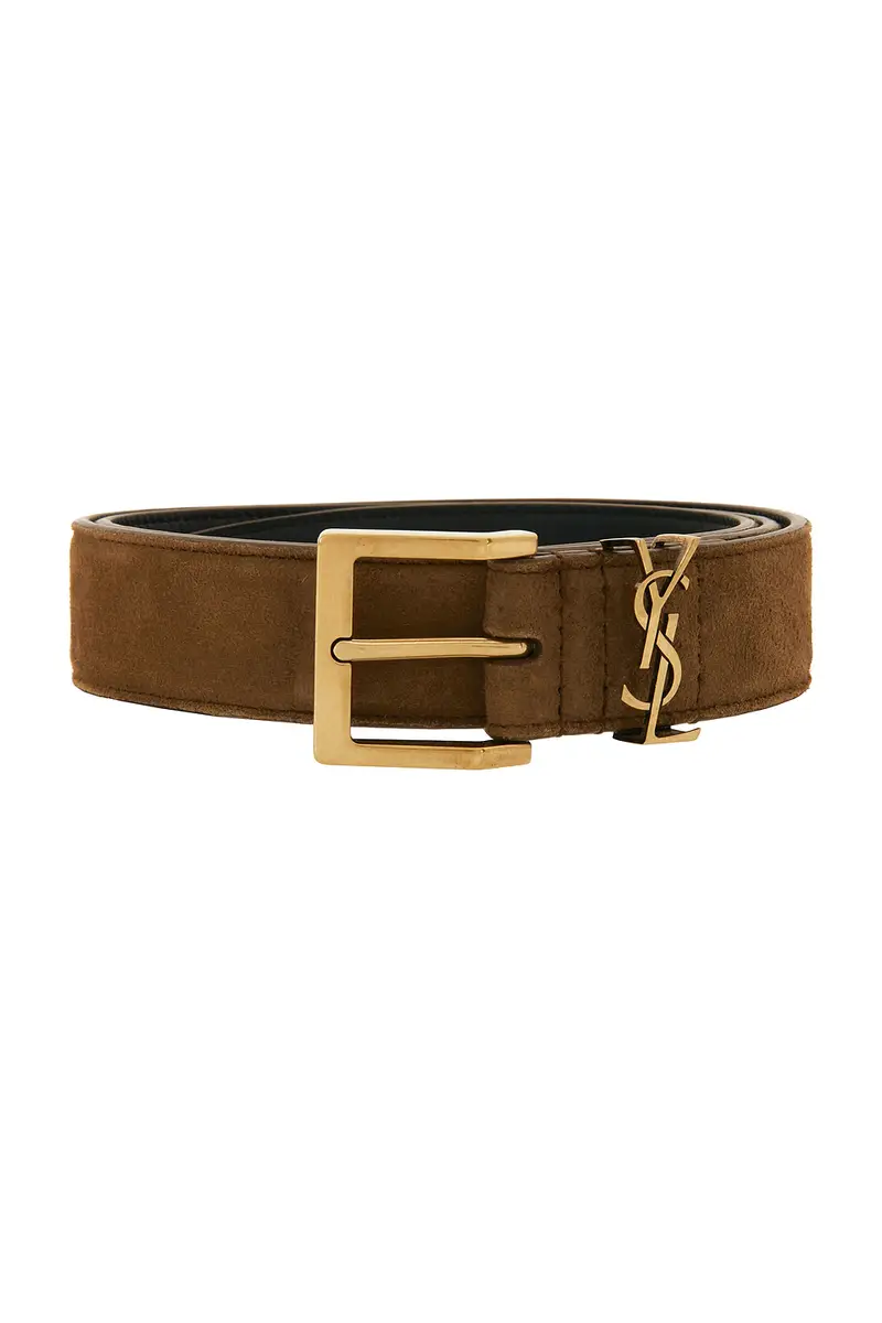 Saint Laurent Ceinture Boucle Vadim Passant Cassandre Belt | Thumbnail 3 Saint Laurent Ceinture Boucle Vadim Passant Cassandre Belt | Thumbnail 3