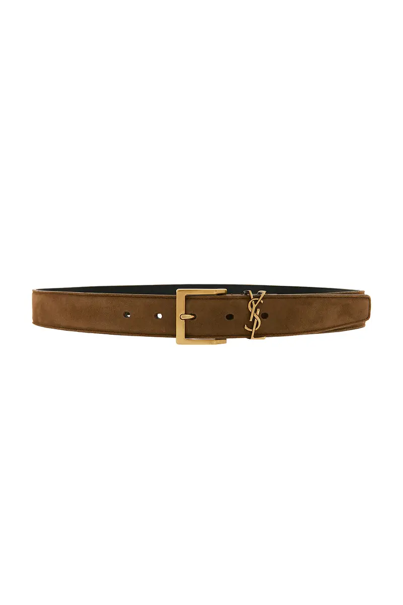 Saint Laurent Ceinture Boucle Vadim Passant Cassandre Belt | Image 1 Saint Laurent Ceinture Boucle Vadim Passant Cassandre Belt | Image 1
