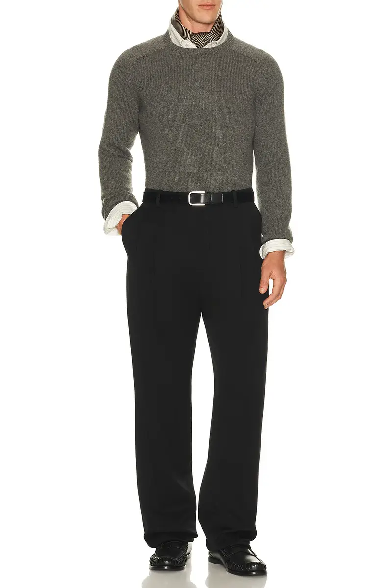 Saint Laurent Round Neck Sweater | Thumbnail 3 Saint Laurent Round Neck Sweater | Thumbnail 3