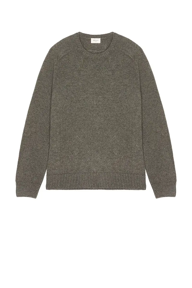 Saint Laurent Round Neck Sweater | Thumbnail 4 Saint Laurent Round Neck Sweater | Thumbnail 4