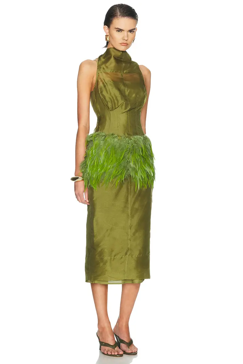 Staud Bisou Silk Dress | Thumbnail 2 Staud Bisou Silk Dress | Thumbnail 2