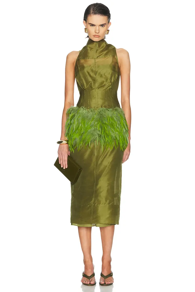 Staud Bisou Silk Dress | Image 1 Staud Bisou Silk Dress | Image 1