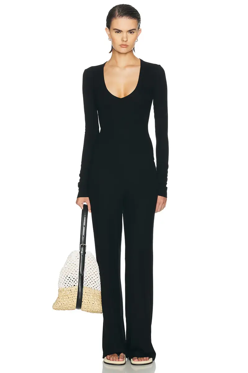 ÉTERNE Easy Lounge Butter Rib Pant | Thumbnail 5 ÉTERNE Easy Lounge Butter Rib Pant | Thumbnail 5