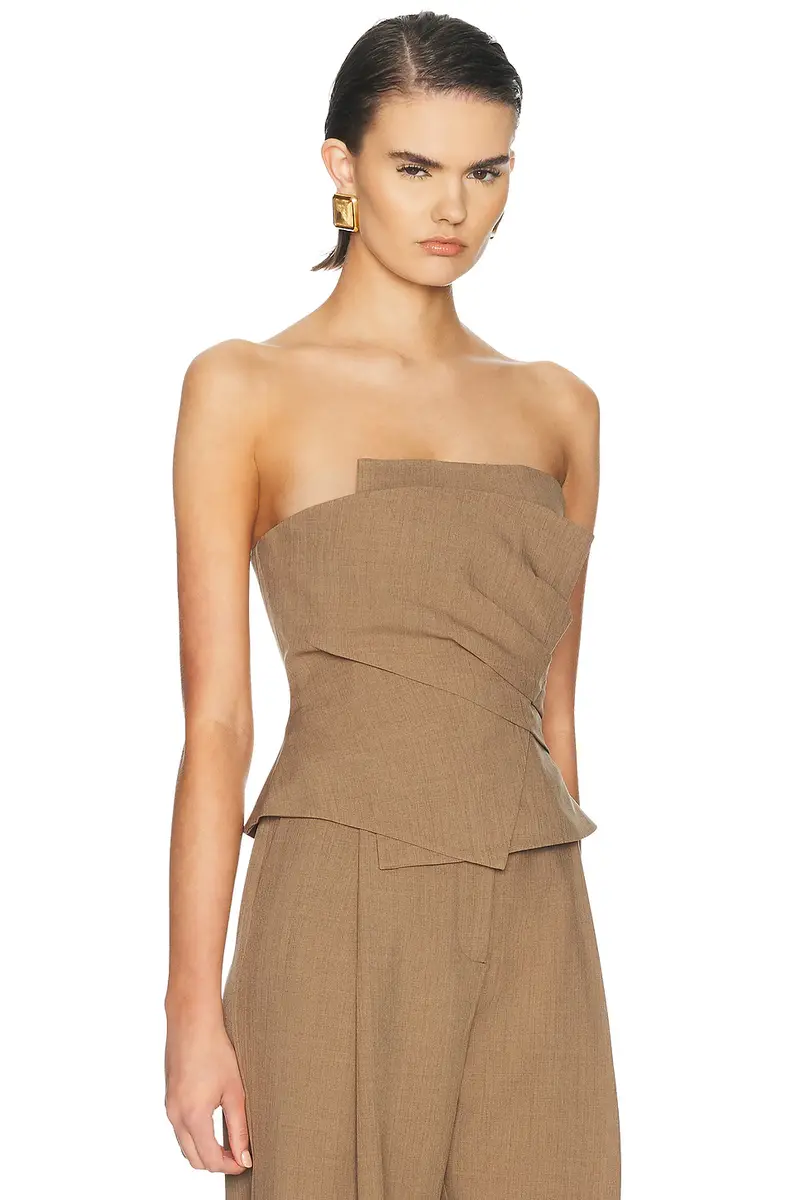 THE SEI Wrap Bustier Top | Thumbnail 2 THE SEI Wrap Bustier Top | Thumbnail 2