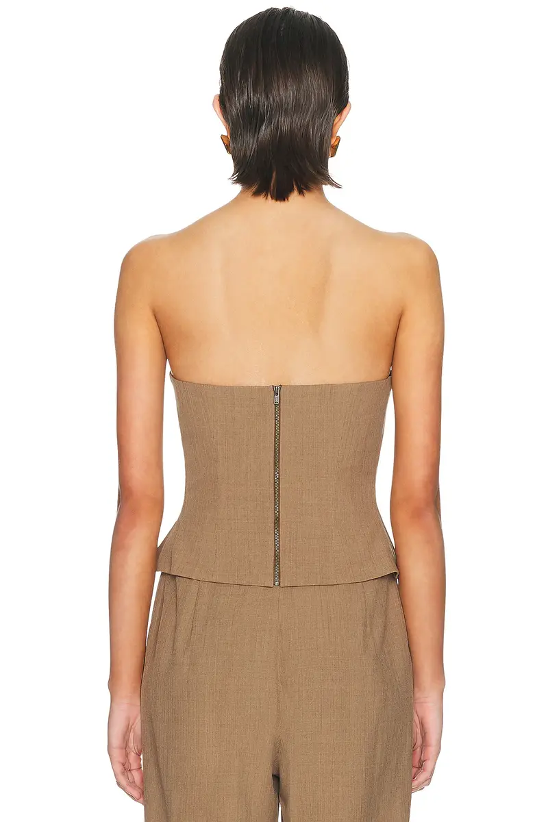 THE SEI Wrap Bustier Top | Thumbnail 4 THE SEI Wrap Bustier Top | Thumbnail 4