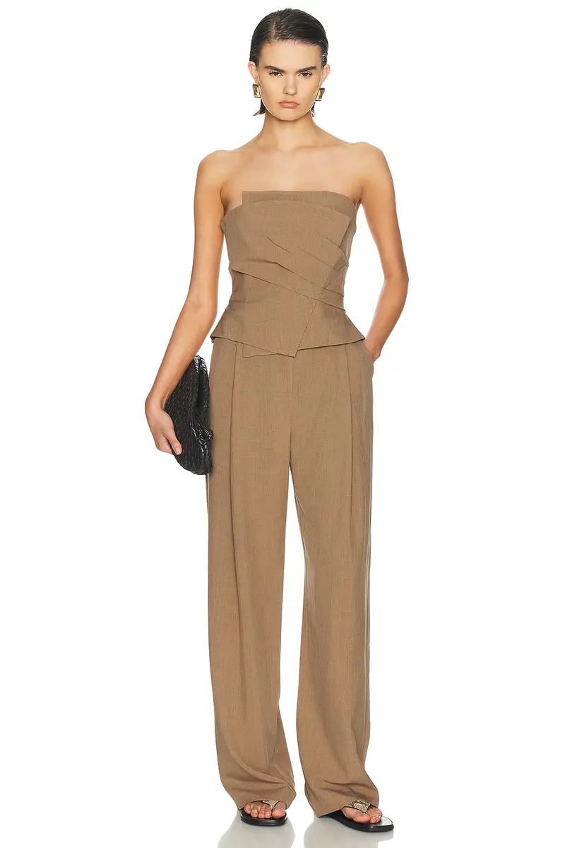 THE SEI Wrap Bustier Top | Thumbnail 5 THE SEI Wrap Bustier Top | Thumbnail 5