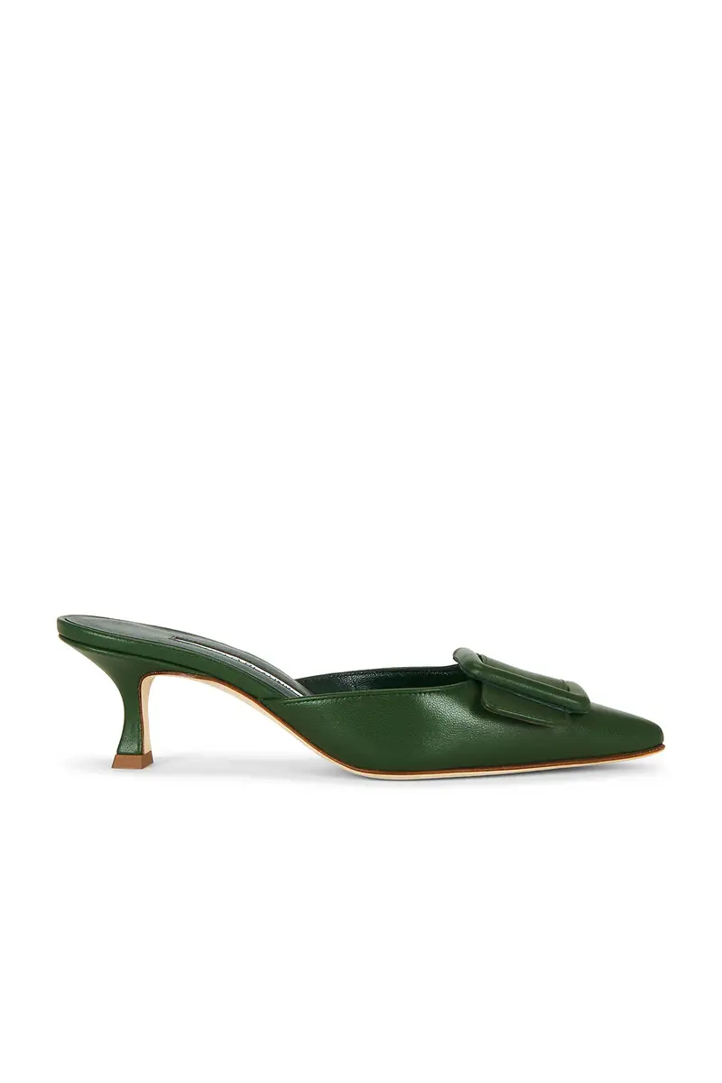 Manolo Blahnik Maysale 50 Mule | Image 1 Manolo Blahnik Maysale 50 Mule | Image 1