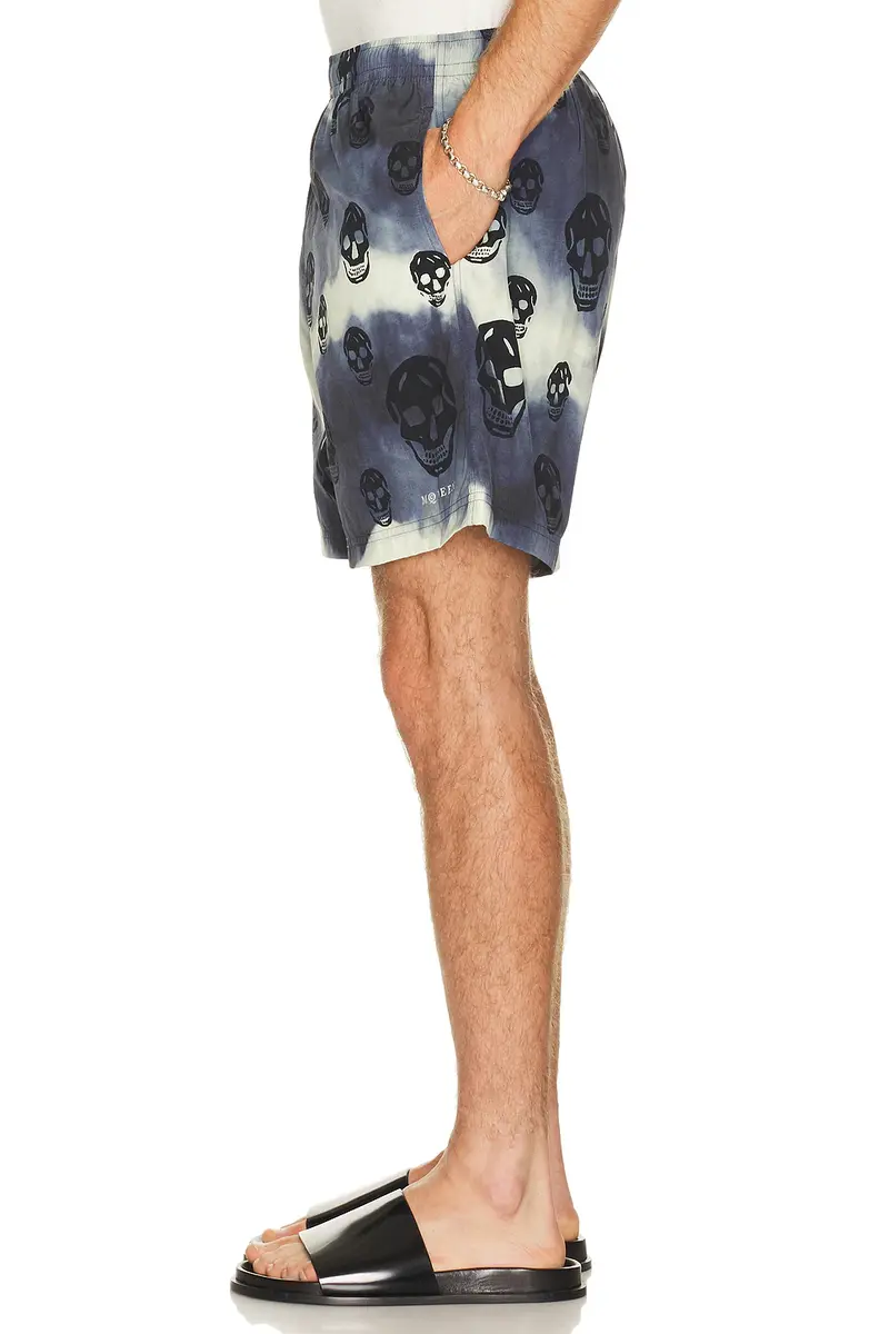 Alexander McQueen Tie-Dye Skull Shorts | Thumbnail 2 Alexander McQueen Tie-Dye Skull Shorts | Thumbnail 2