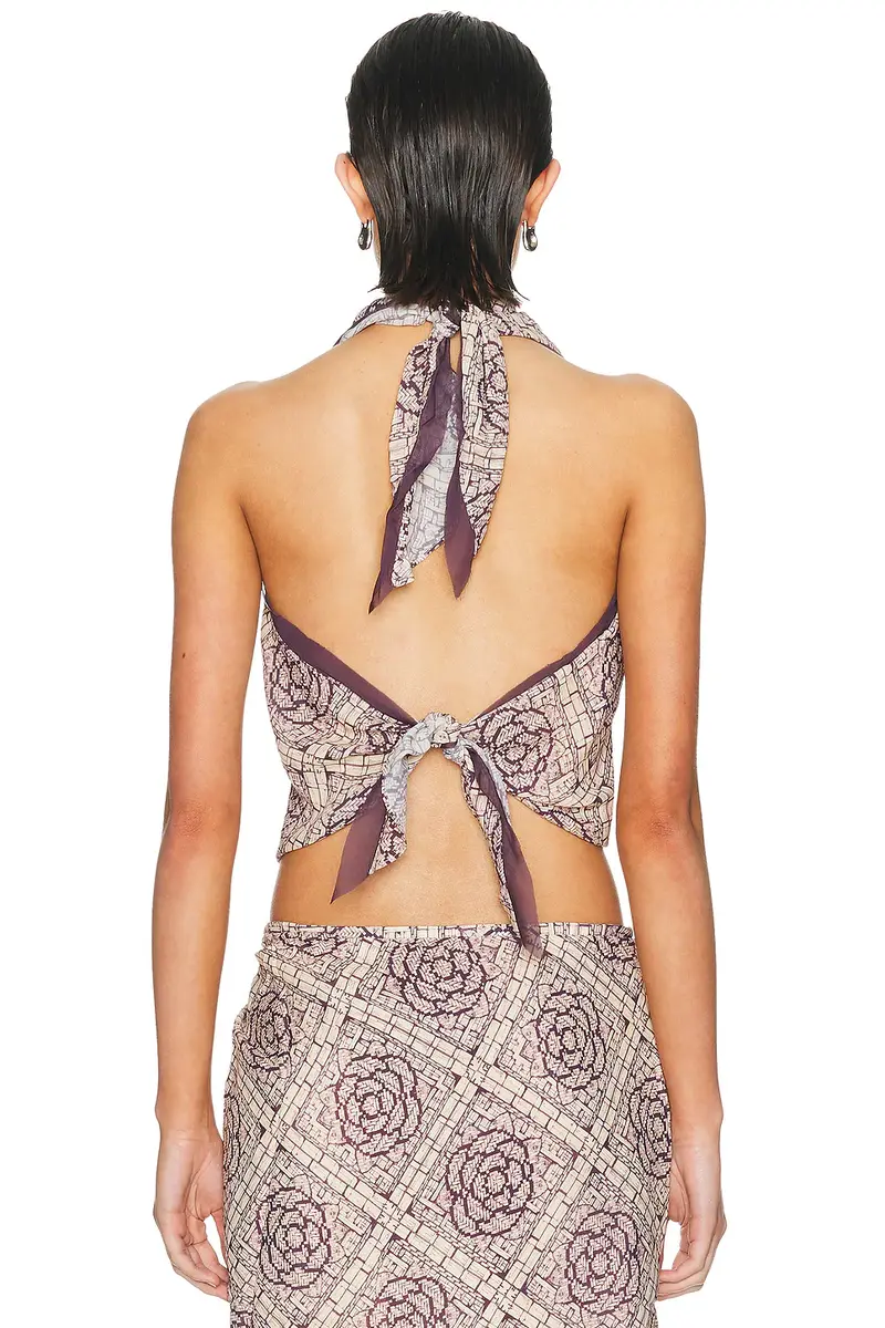 SIR. Mireli Halter Tie Top | Thumbnail 3 SIR. Mireli Halter Tie Top | Thumbnail 3