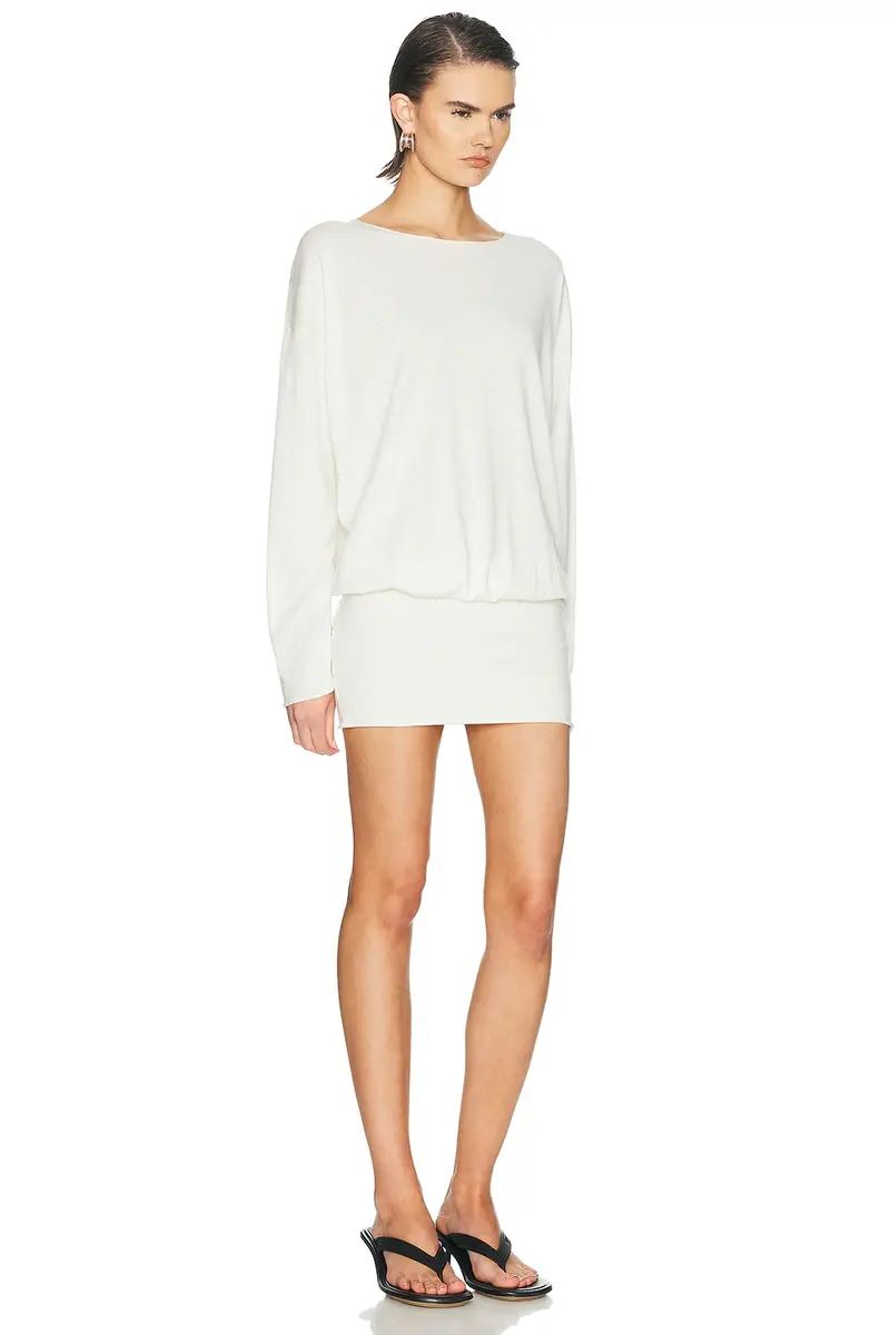 ÉTERNE Boatneck Mini Dress | Thumbnail 2 ÉTERNE Boatneck Mini Dress | Thumbnail 2
