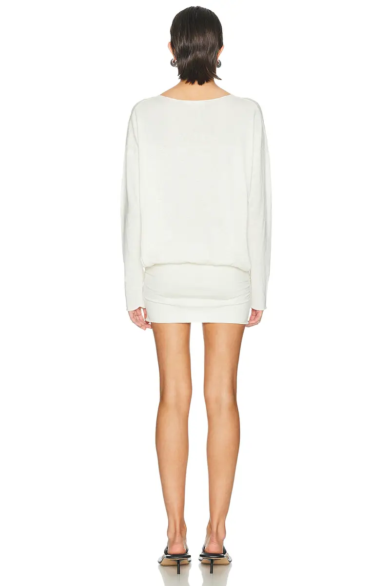ÉTERNE Boatneck Mini Dress | Thumbnail 3 ÉTERNE Boatneck Mini Dress | Thumbnail 3