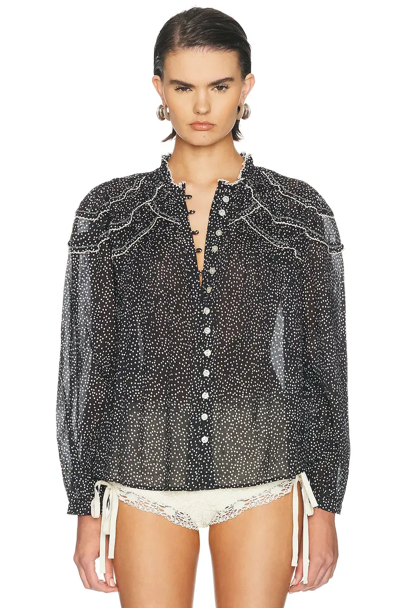 ISABEL MARANT ÉTOILE Christa Top | Thumbnail 2 ISABEL MARANT ÉTOILE Christa Top | Thumbnail 2