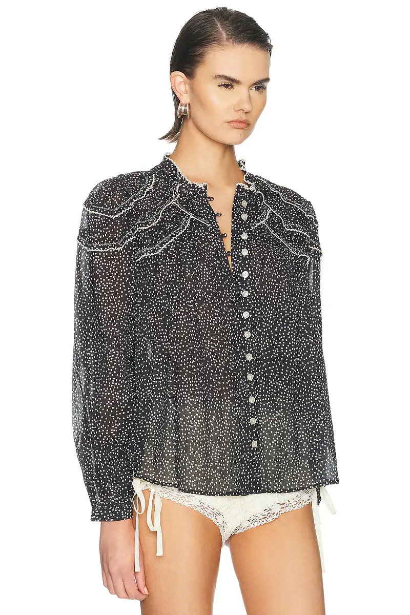 ISABEL MARANT ÉTOILE Christa Top | Thumbnail 3 ISABEL MARANT ÉTOILE Christa Top | Thumbnail 3
