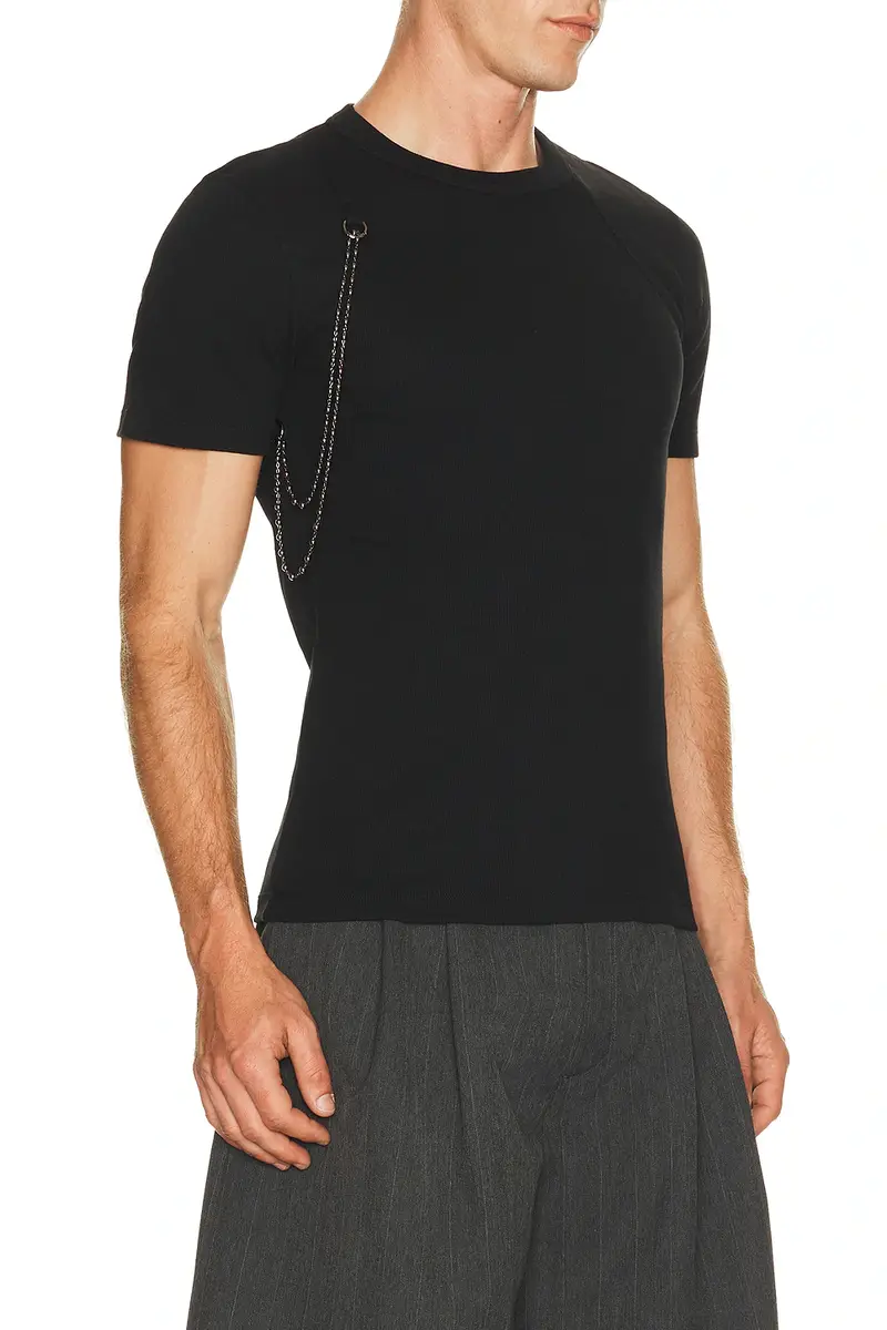 Alexander McQueen Jewelry Harness Tee Shrt | Thumbnail 2