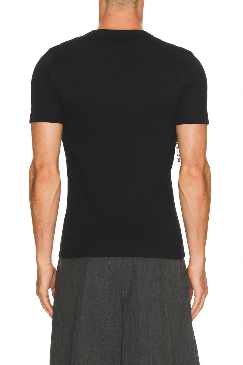 Alexander McQueen Jewelry Harness Tee Shrt | Thumbnail 3