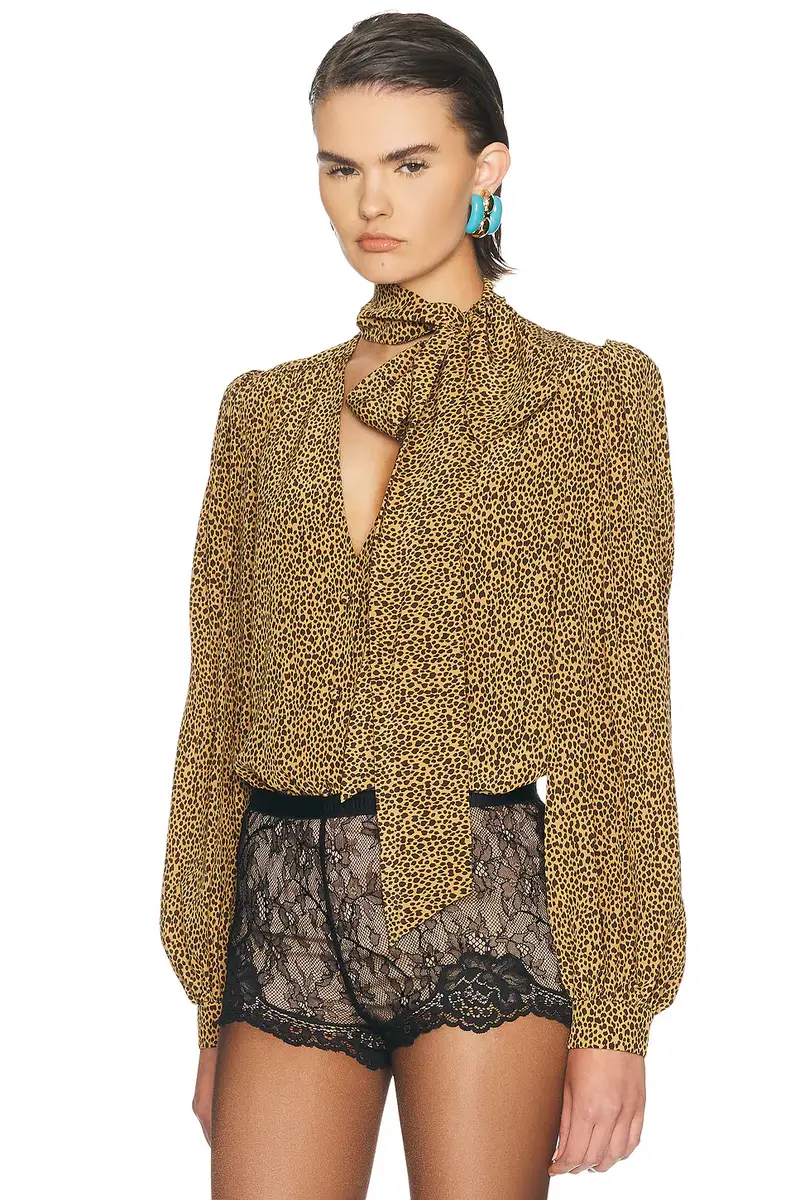 Valentino Crepe De Chine Shirt | Thumbnail 2 Valentino Crepe De Chine Shirt | Thumbnail 2