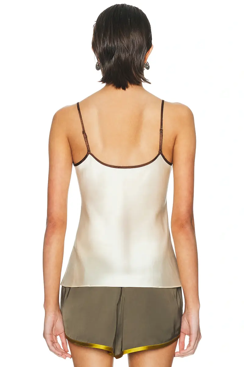 Comme Si Silk Bias Cami Top | Thumbnail 3 Comme Si Silk Bias Cami Top | Thumbnail 3