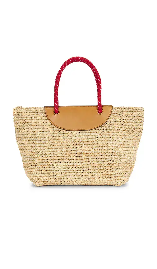 Madewell Raffia Mini Tote Bag | Thumbnail 2 Madewell Raffia Mini Tote Bag | Thumbnail 2