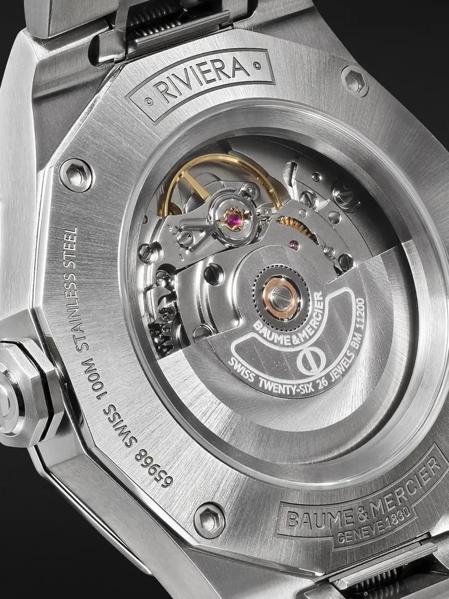 Baume & Mercier Riviera Automatic Stainless Steel Watch, Ref. 10829 - Men | Thumbnail 3 Baume & Mercier Riviera Automatic Stainless Steel Watch, Ref. 10829 - Men | Thumbnail 3